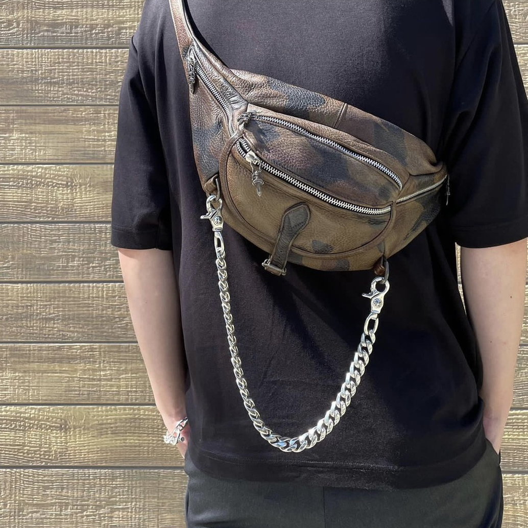 CHROME HEARTS 크롬하츠 힙색 Snat pack camo K053 (925실버)
