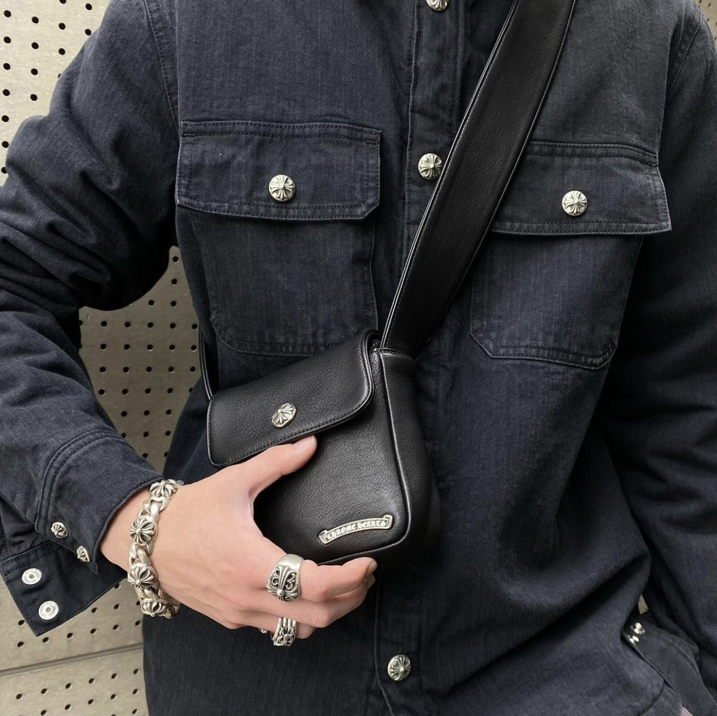 CHROME HEARTS 크롬하츠 CameraBag 카메라백 K695 미니 (925실버)