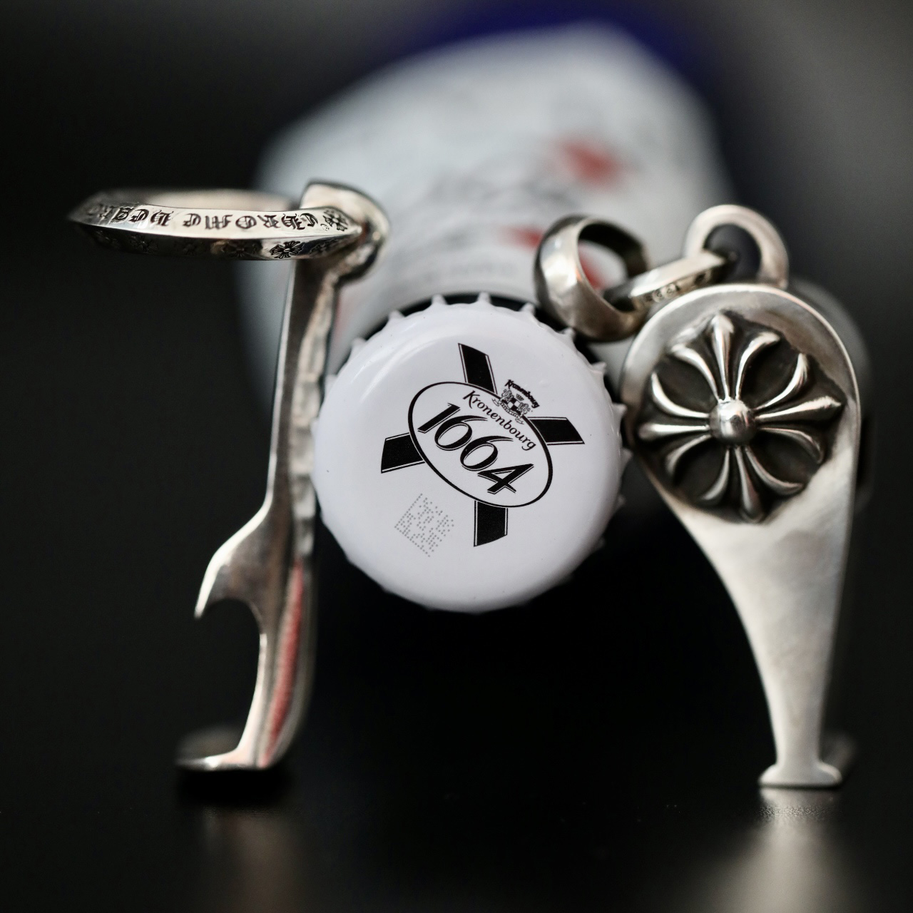 CHROME HEARTS 크롬하츠 병따개 실버제작 X047