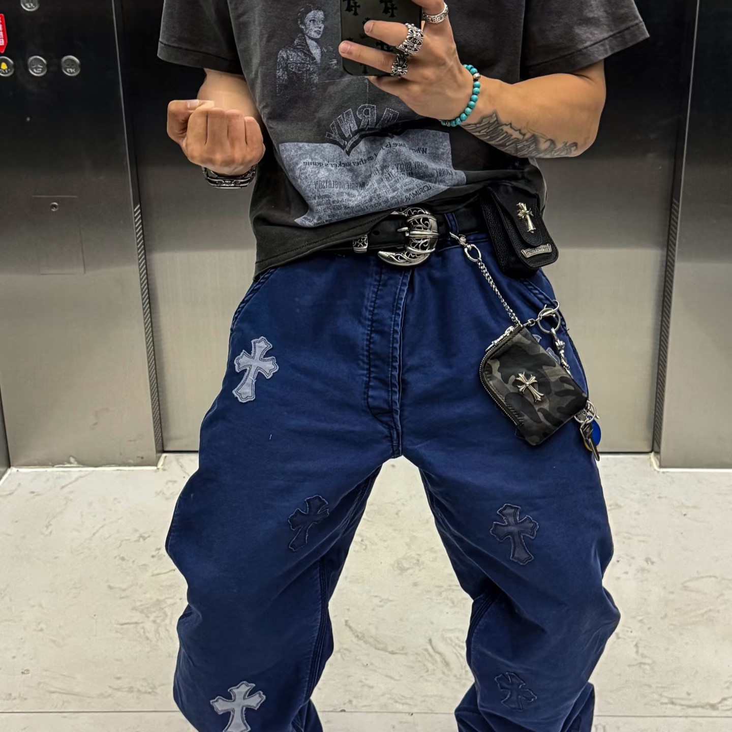 CHROME HEARTS 크롬하츠 청바지 #25962013