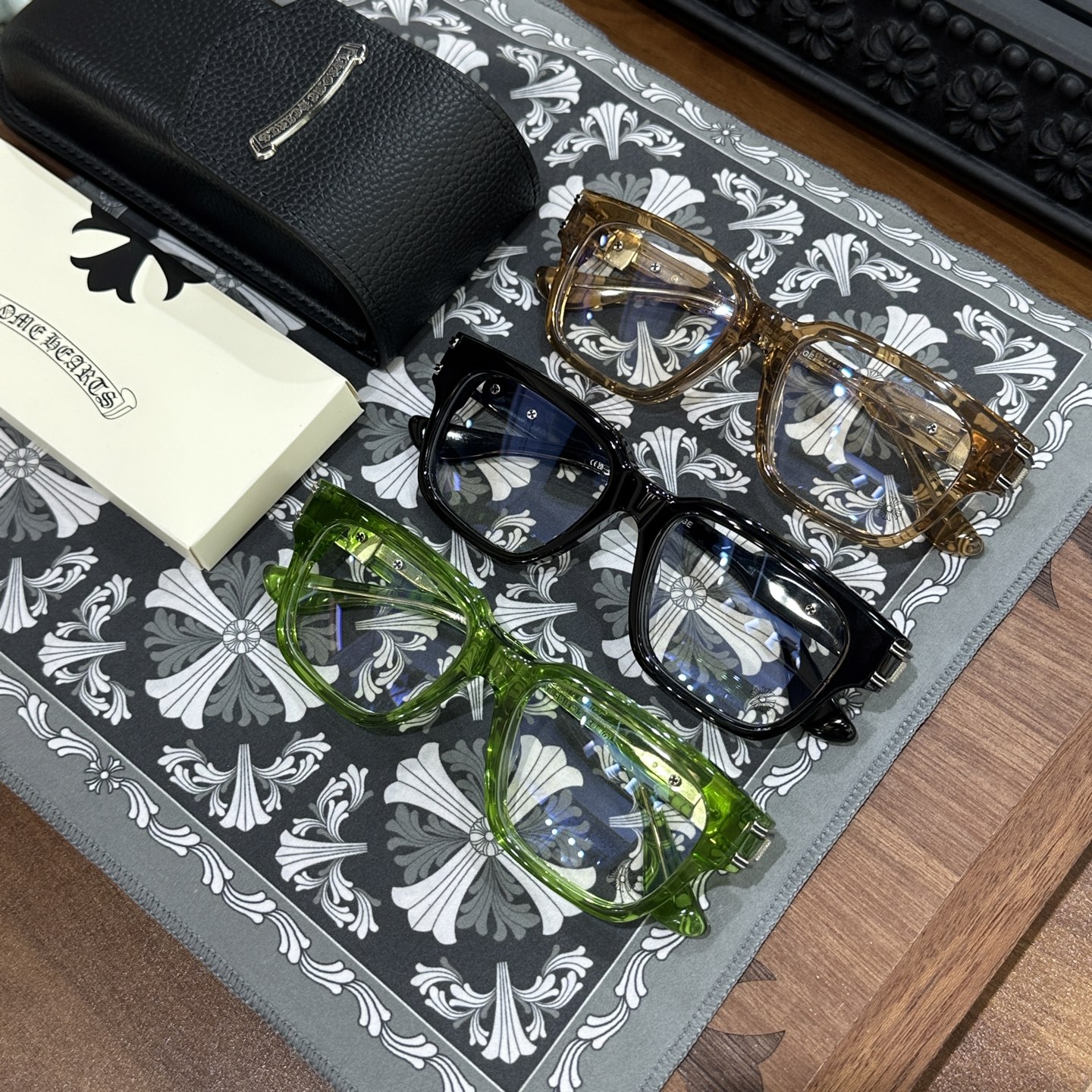 CHROME HEARTS 크롬하츠 BULGE 벌지 샤이니 안경 (925실버) #25971809