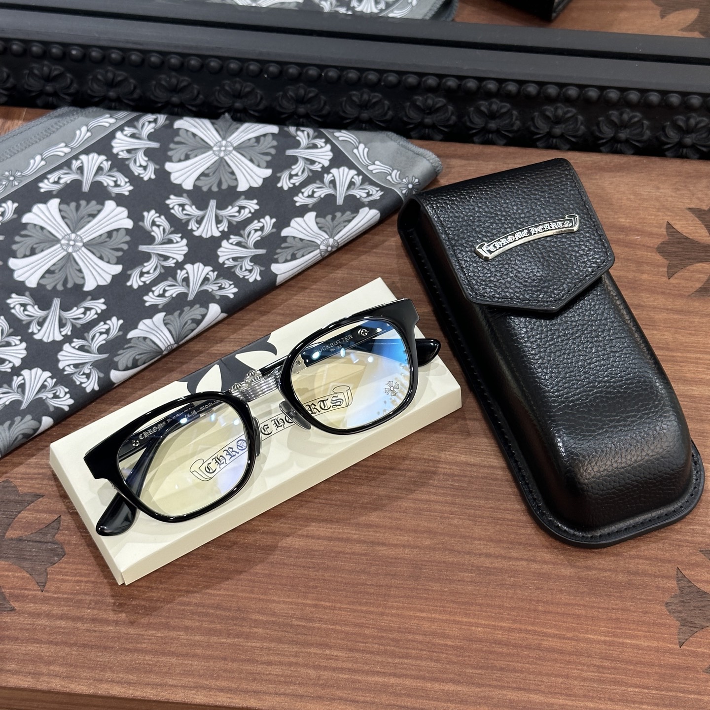 CHROME HEARTS 크롬하츠 덕버터 DUCK BUTTER 안경 (925실버) #25971845