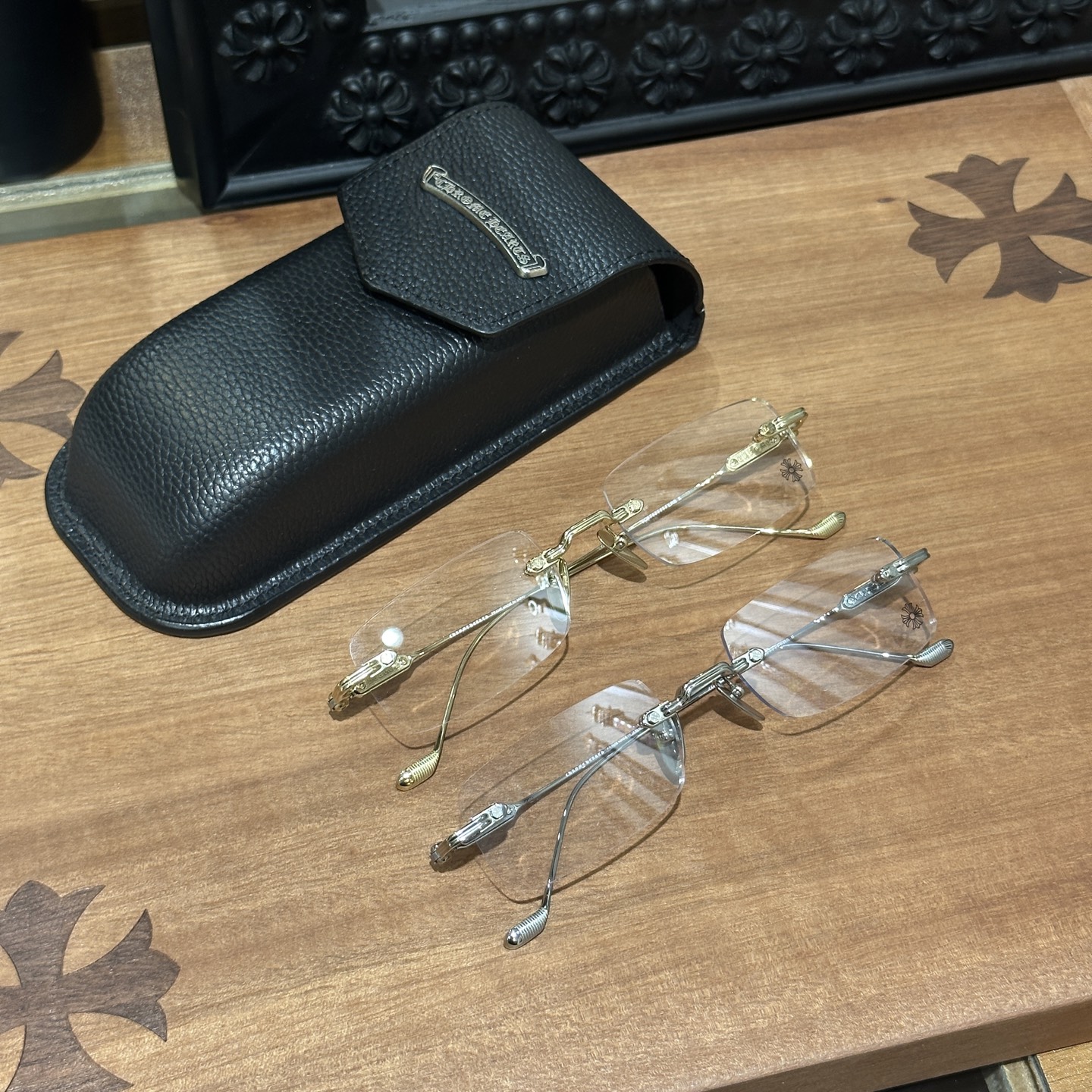 CHROME HEARTS 크롬하츠 소퍼스2 SOFFFFFFFFERS II 안경 (925실버) #25972126