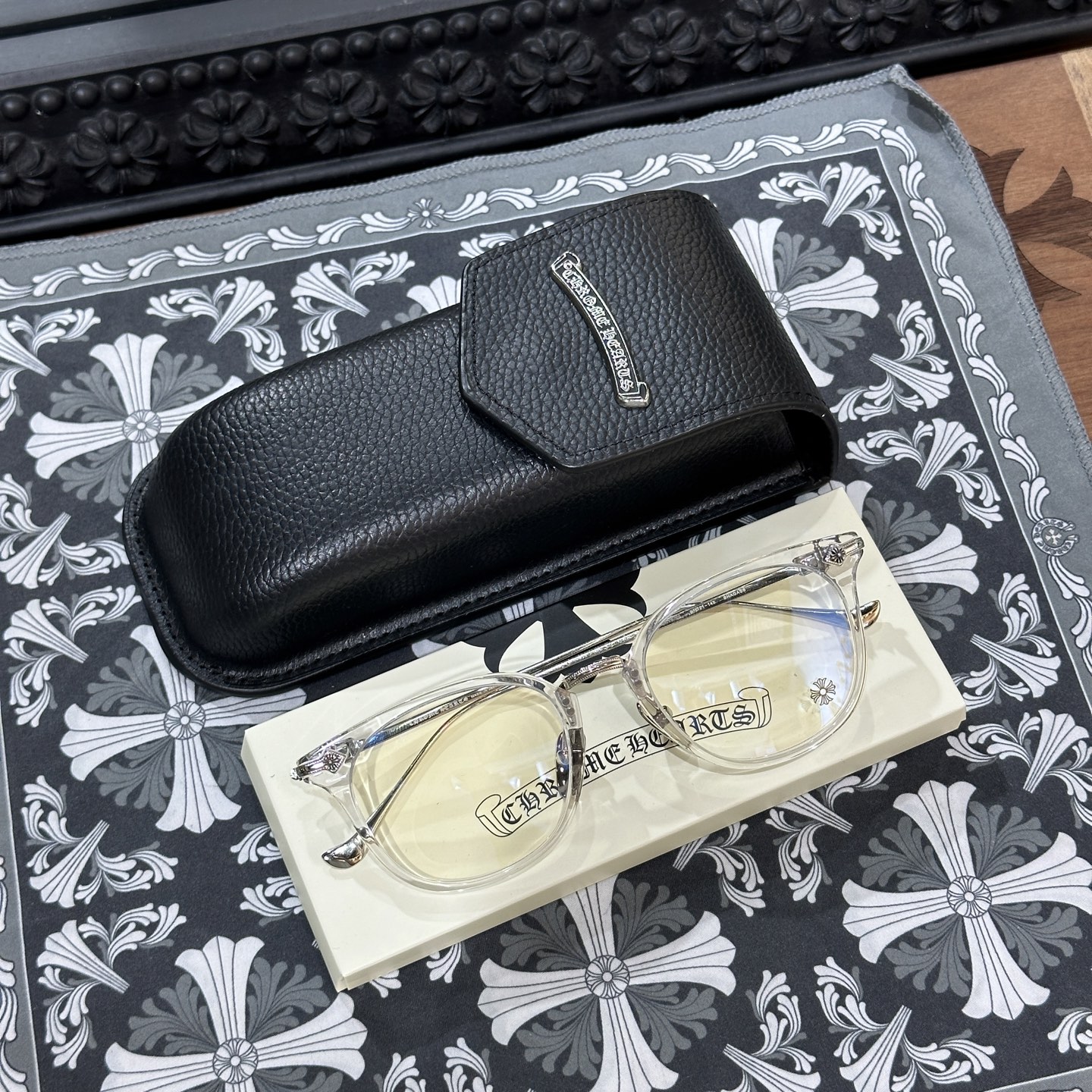 CHROME HEARTS 크롬하츠 샤가스 SHAGASS 안경 (925실버) #259221742