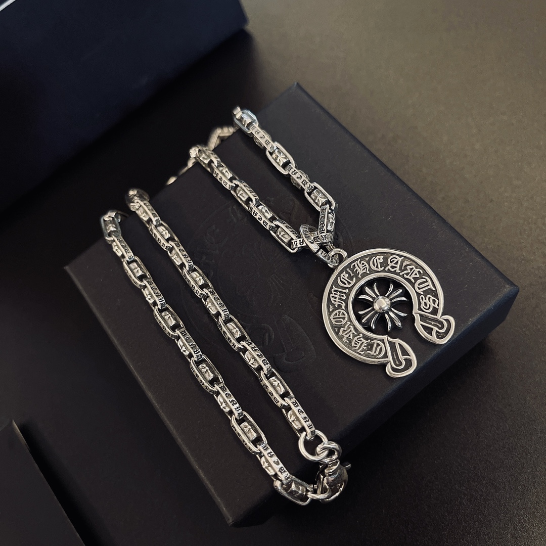CHROME HEARTS 크롬하츠 925실버 체인 펜던트 #2510221452