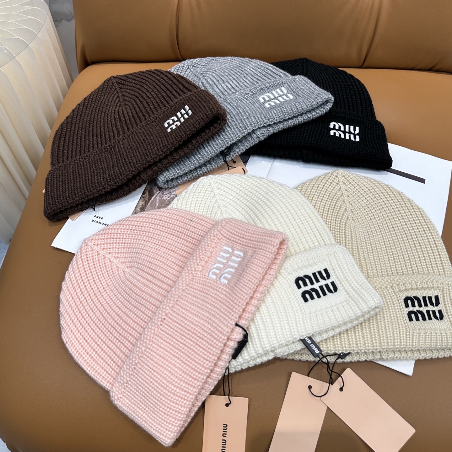 MIUMIU 미우미우 니트 모자 #2510221749