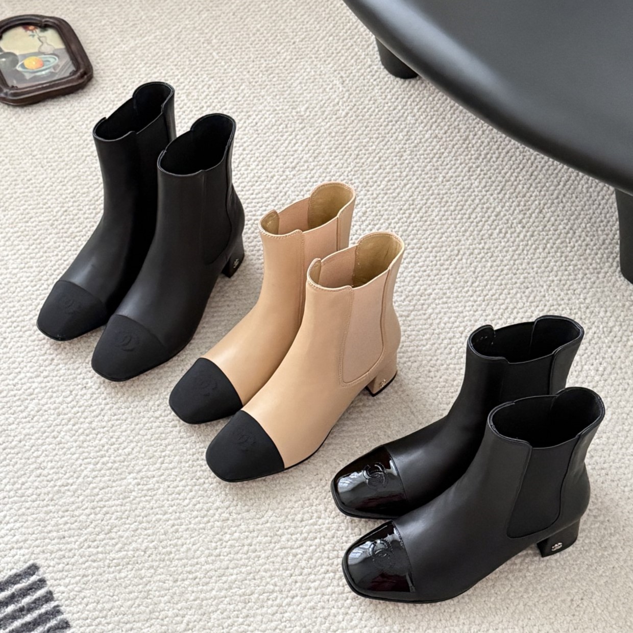 CHANEL 샤넬 가죽부츠 #2510261447