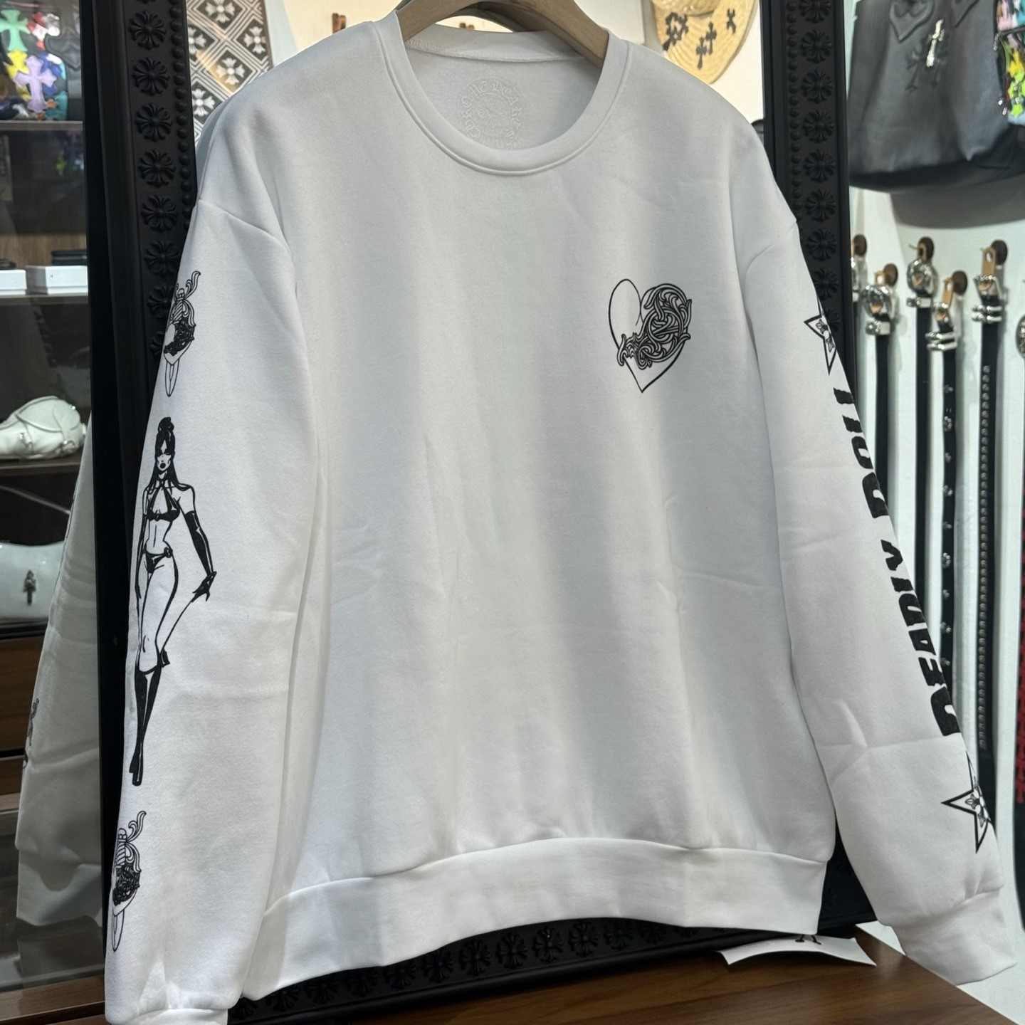 CHROME HEARTS 크롬하츠 deadly doll 맨투맨 #20465129