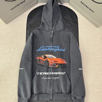 BALENCIAGA 발렌시아가 람보르기니 지퍼 후드 #215151219