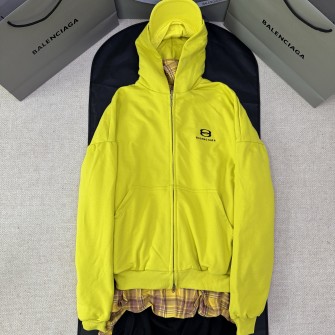 BALENCIAGA 발렌시아가 패치워크 지퍼 후드 #318151220