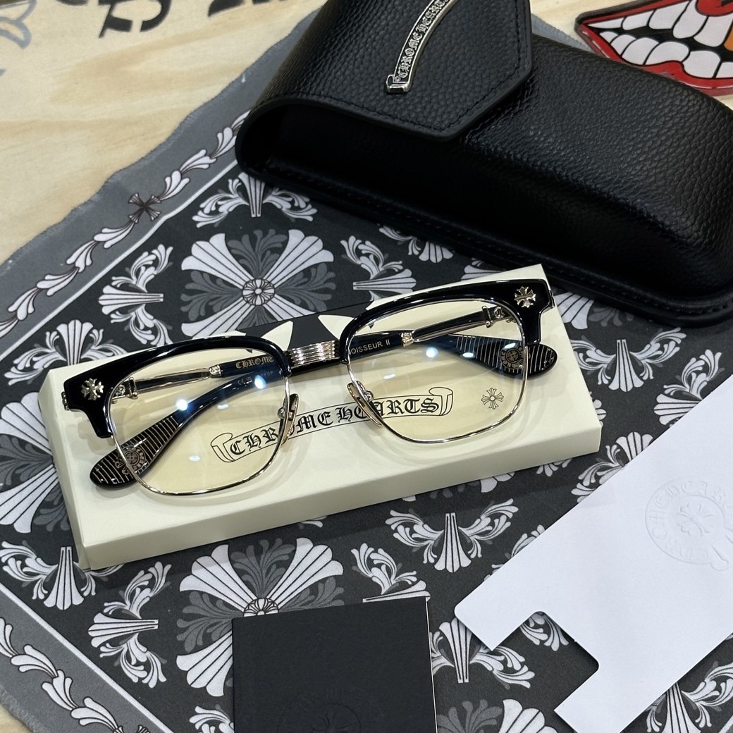 CHROME HEARTS 크롬하츠 안경 보넨노이슈어2 BONENNOISSEUR II (925실버) #161751224