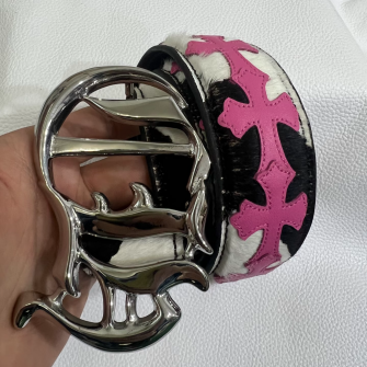 CHROME HEARTS 크롬하츠 벨트 송아지가죽&송아지털 #154751228