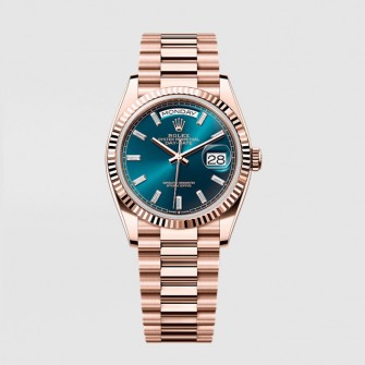 [프리미엄] ROLEX 롤렉스 데이데이트 36mm 로즈골드 128235 
