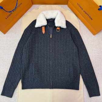 LOUIS VUITTON 루이비통 짚업 가디건 니트 남자 1AJBUB #1515617