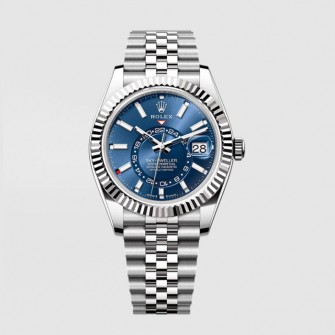 [프리미엄] ROLEX 롤렉스 스카이 드웰러 SKY-DWELLER 실버 42mm 336934