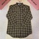 MIUMIU 미우미우 체크 셔츠 #17206114