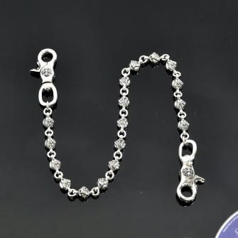 CHROME HEARTS 크롬하츠 백참(백꾸) 백장식 46cm L031 (925실버)