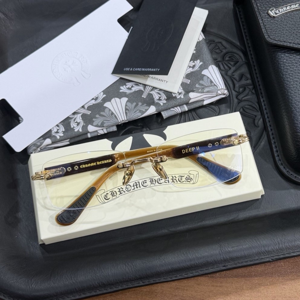 CHROME HEARTS 크롬하츠 안경 딥2 DEEP II 안경 (925실버) #196126