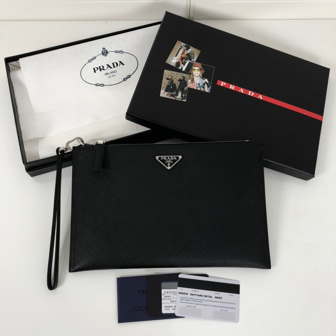 PRADA 프라다 클러치백 사피아노 2NG005
