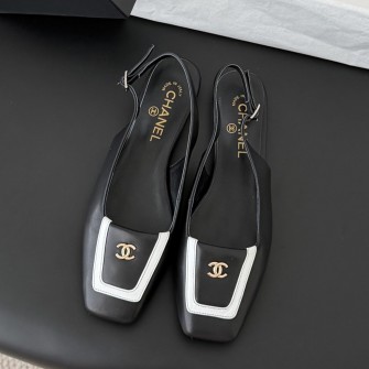 CHANEL 샤넬 슬링백 펌프스 #18136127