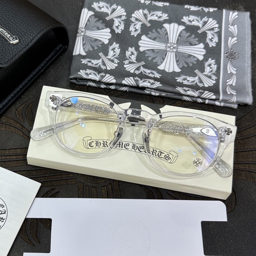 CHROME HEARTS 크롬하츠 안경 AMBIDIXTROUS (925실버) #1349626