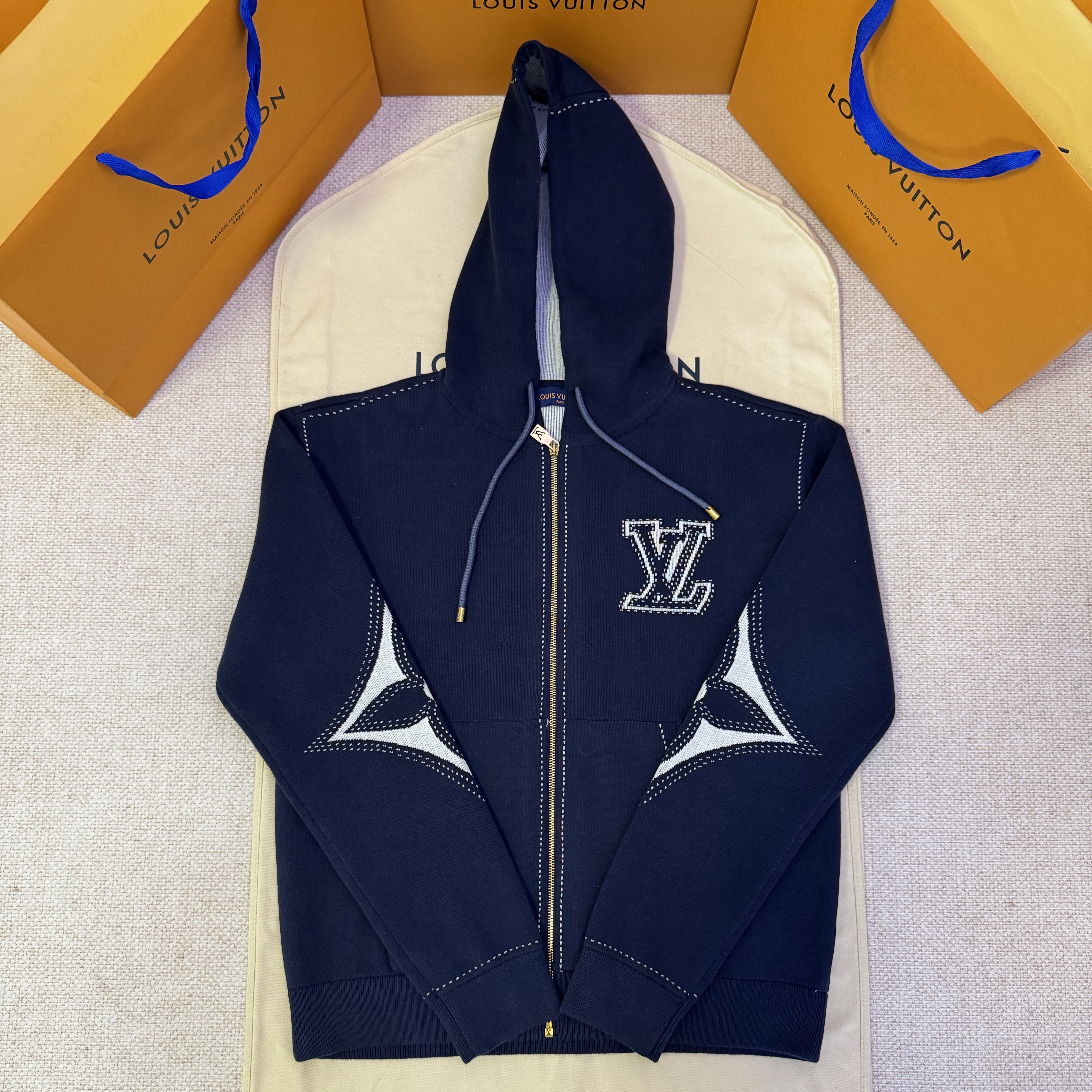 LOUIS VUITTON 루이비통 모자 후드자켓 #12236225