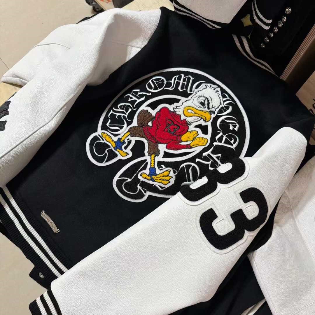 CHROME HEARTS 크롬하츠 야구자켓 야구복 (실버도금) #18106225