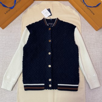 LOUIS VUITTON 루이비통 모노그램 타월링 바시티 재킷 1AIQFM