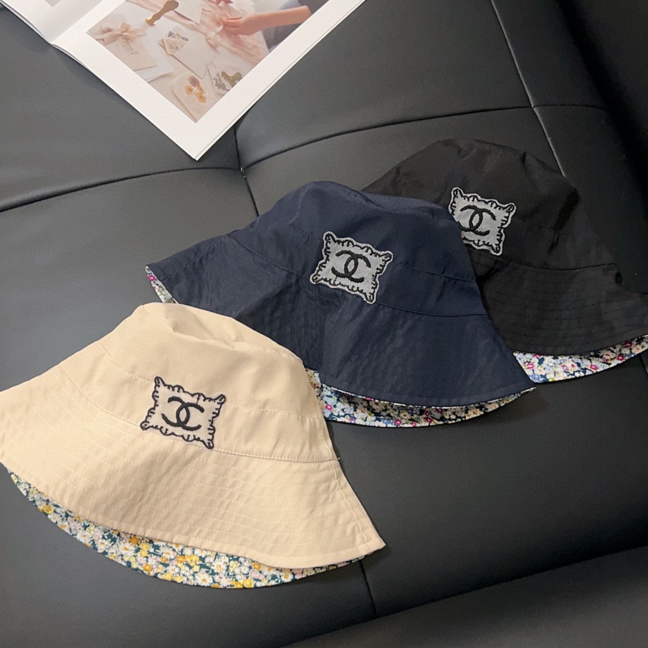 CHANEL 샤넬 리버시블 버킷햇 #17416312