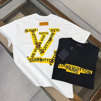 LOUIS VUITTON 루이비통 로고 반팔티셔츠 #19436313