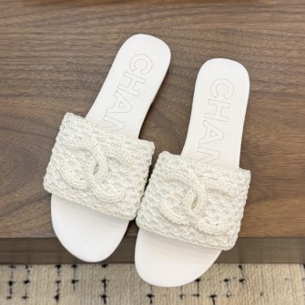 CHANEL 샤넬 코코비치 슬라이드 슬리퍼 #18396315