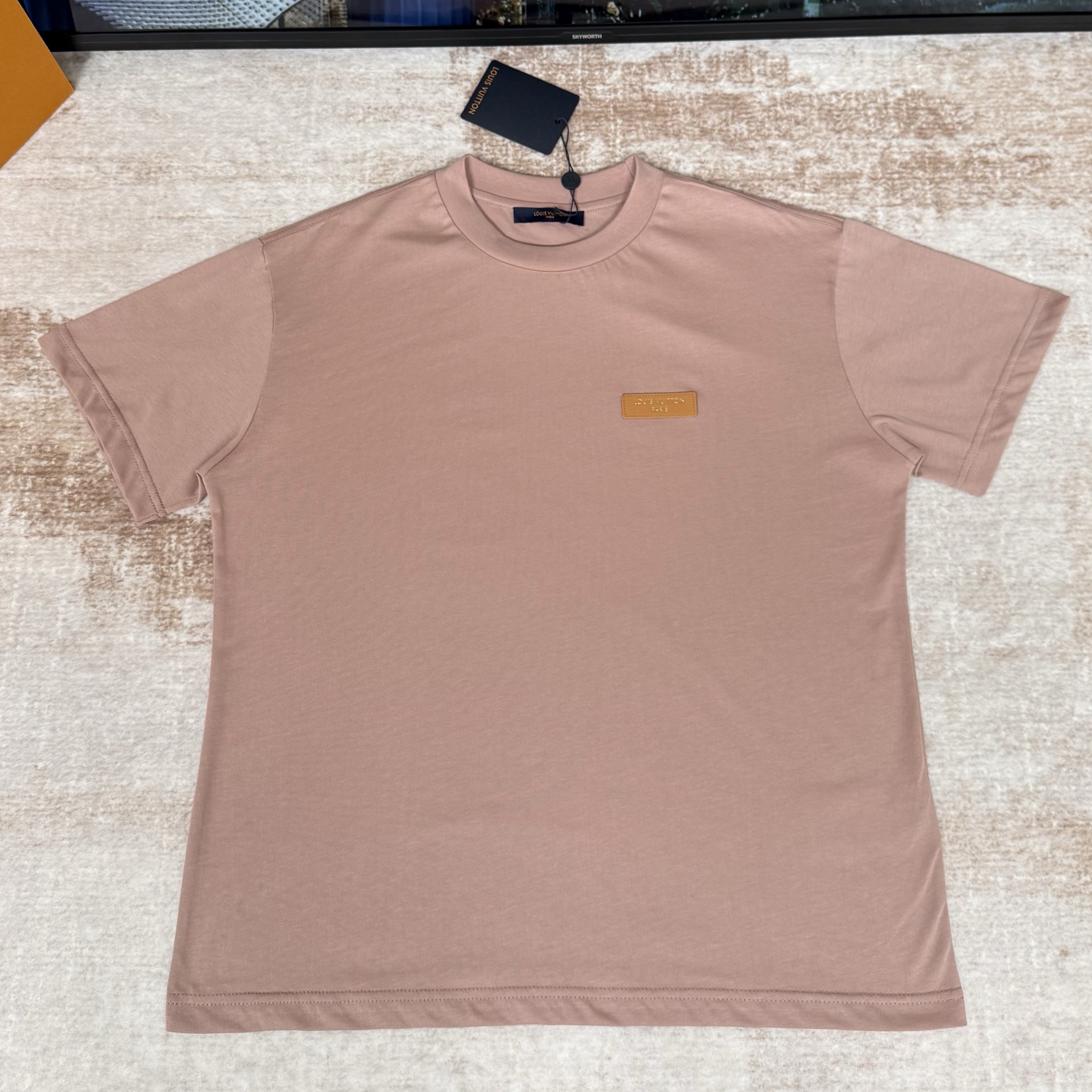 LOUIS VUITTON 루이비통 빈티지 다이드 이펙트 티셔츠 1AJUCP