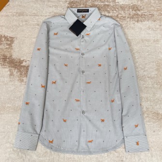 LOUIS VUITTON 루이비통 스트라이프드 필 쿠페 셔츠 1AJC98