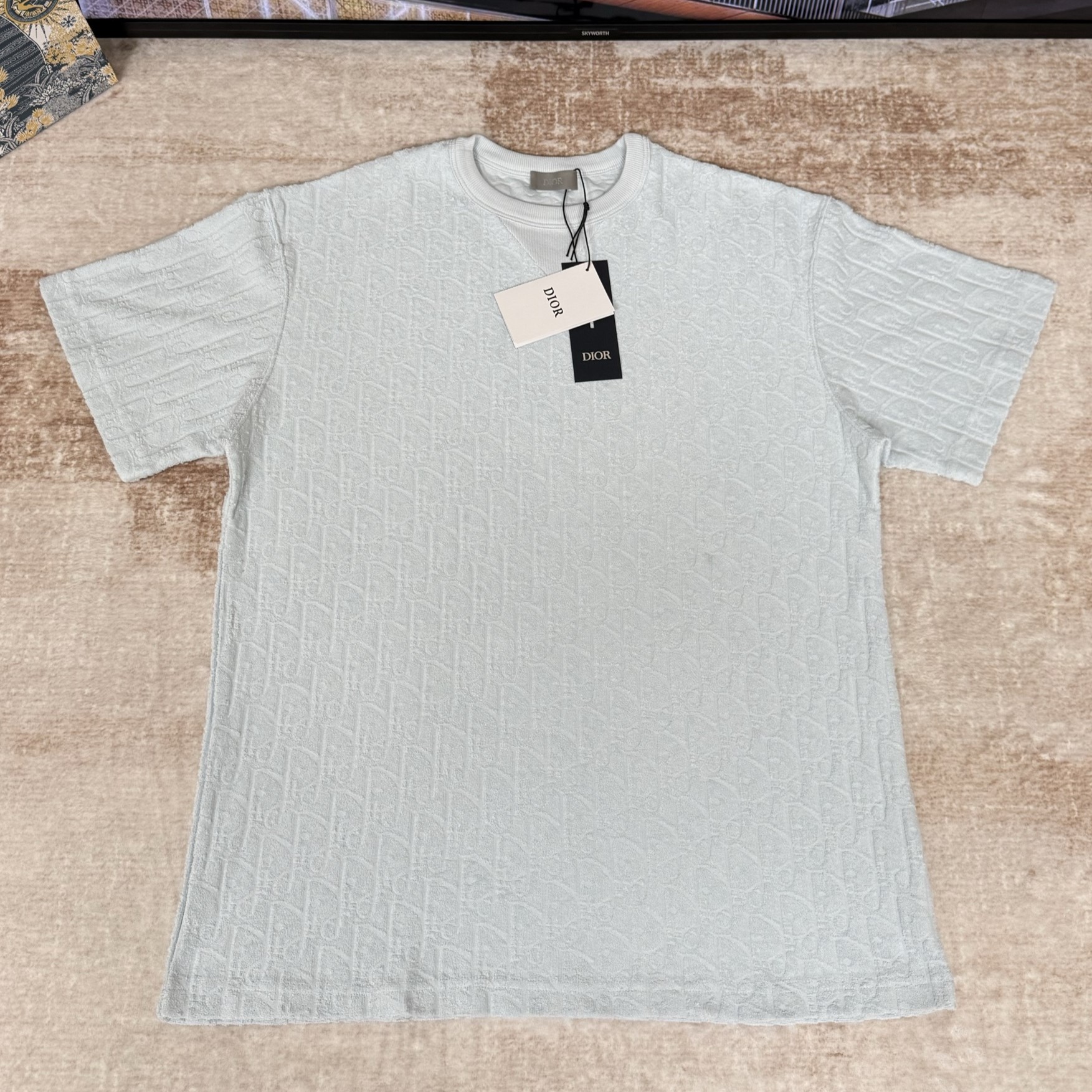 DIOR 디올 오블리크 티셔츠 #18236325
