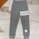 THOM BROWNE 톰브라운 클래식 루프백 4-바 스웨트팬츠 #19256325