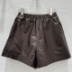 THE ROW 더로우 가죽 쇼츠 반바지 #15386326