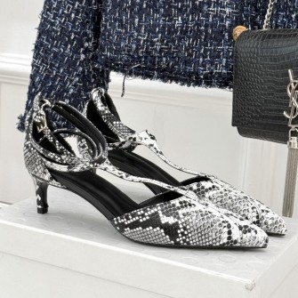 KHAITE 케이트 이펙트 가죽 펌프스 #18396326