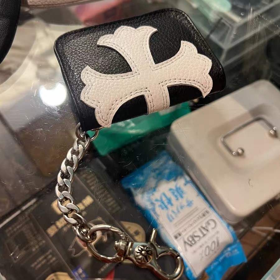 CHROME HEARTS 크롬하츠 카드 지갑 체인 포함(일반금속,925실버아님)  #163251213