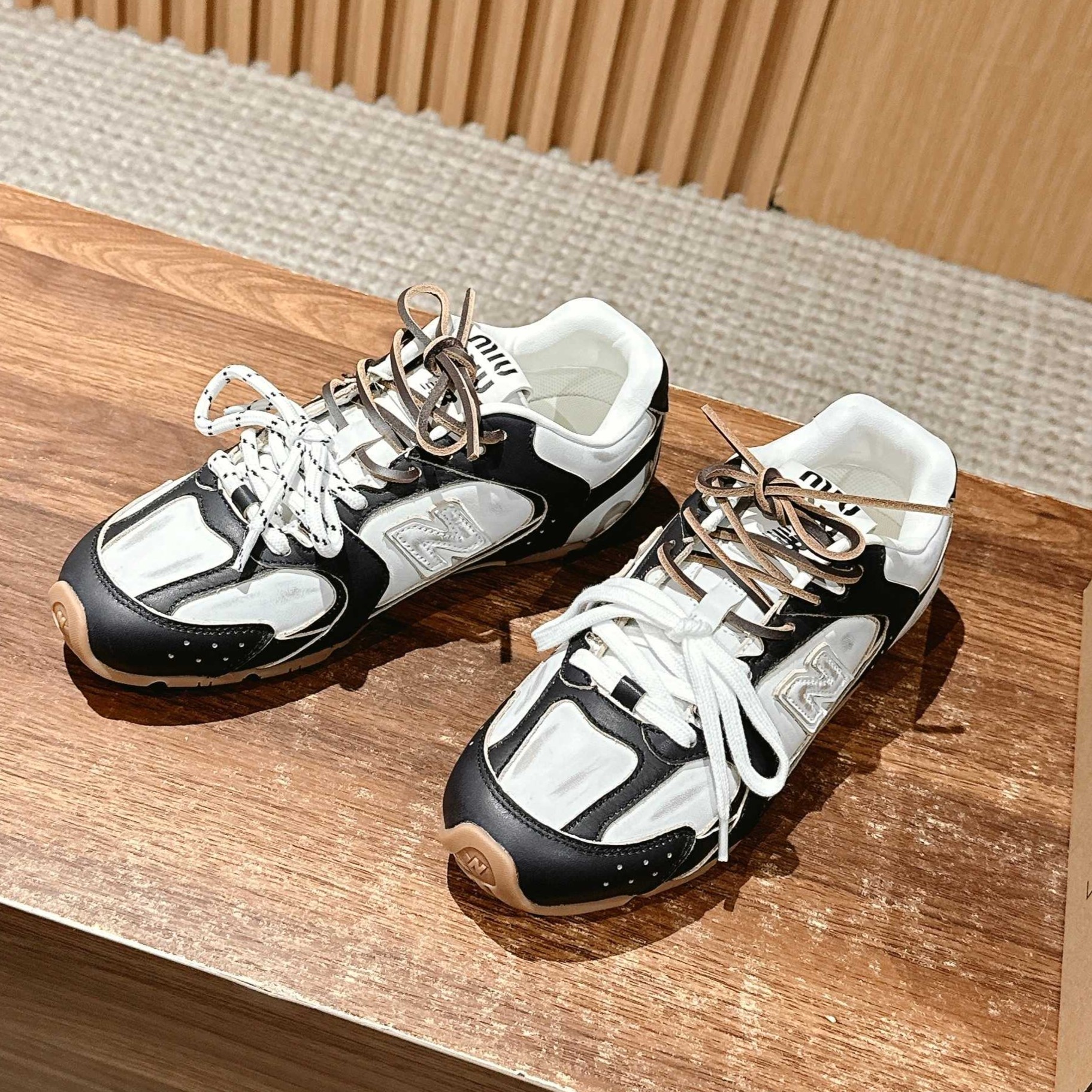 MIU MIU 미우미우 신발 X New Balance 530 콜라보레이션 스니커즈 #17286119